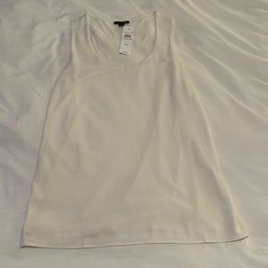 NEW WITH TAGS Ann Taylor white blouse / shell